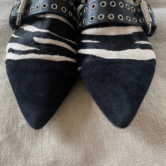 Isabel Marant. Rolling Zebra print pony hair boots. US 8 - Picture 4 of 5